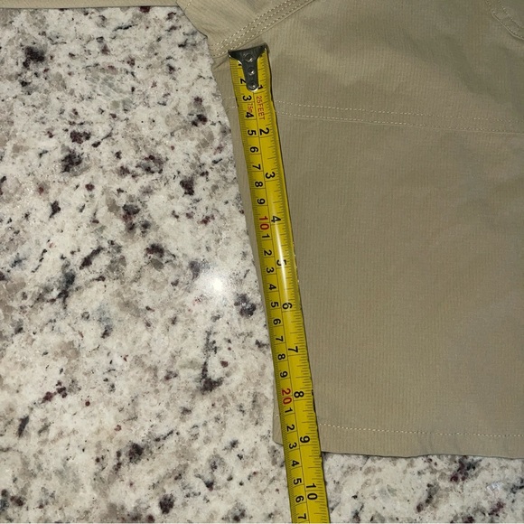 Howler Bros Shorts Size 34 Khaki Watermans Ripstop Nylon Outdoors Beige Men Work - Picture 12 of 12